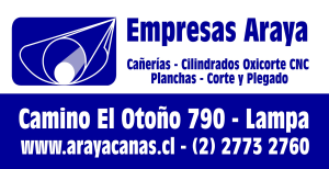 Logo Araya Cañas e Hijos Ltda. - Expertos en servicio de cilindrado de cañerías y maestranza